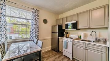 Microwave, oven, stovetop