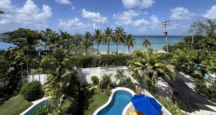 Stunning, Gated Villa opposite the best beach in Barbados with its own pool
