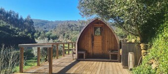 Cozy one bedroom apartment with terrace in the countryside.