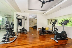 Fitnessbereich