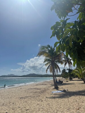 Camastros y toallas de playa 