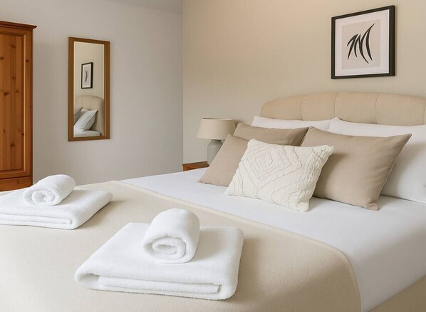 1 bedroom, iron/ironing board, free WiFi, bed sheets