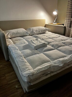 1 chambre, fer et planche à repasser, Wi-Fi, draps fournis
