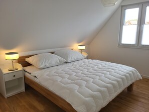 1 bedroom, Internet - Am Vossgarten apartment 5, balcony, WLAN, close to the beach (Cuxhaven)