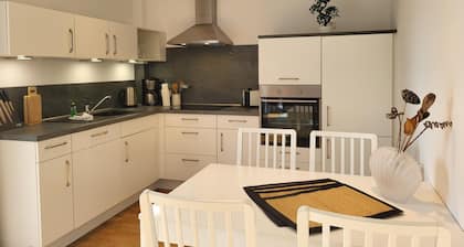 Am Vossgarten apartment 1, WiFi, terrace, underfloor heating, non-smoking