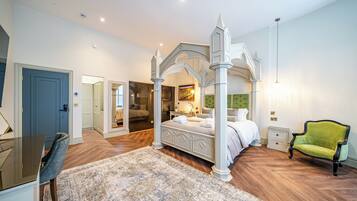 Luxury Suite, City View | 1 bedroom, hypo-allergenic bedding, desk, laptop workspace