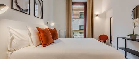 1 Schlafzimmer, Bügeleisen/Bügelbrett, kostenloses WLAN, Bettwäsche