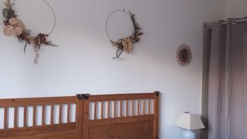 2 chambres, fer et planche Ă repasser, lit parapluie, Wi-Fi