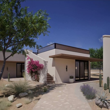 Exterior. Ara 03: A one bedroom suite and rooftop viewing deck, Ara #3