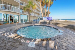 Pool - Serenity By The Sea: Modern Beachfront Condo with Stunning Views (Murrells Inlet)