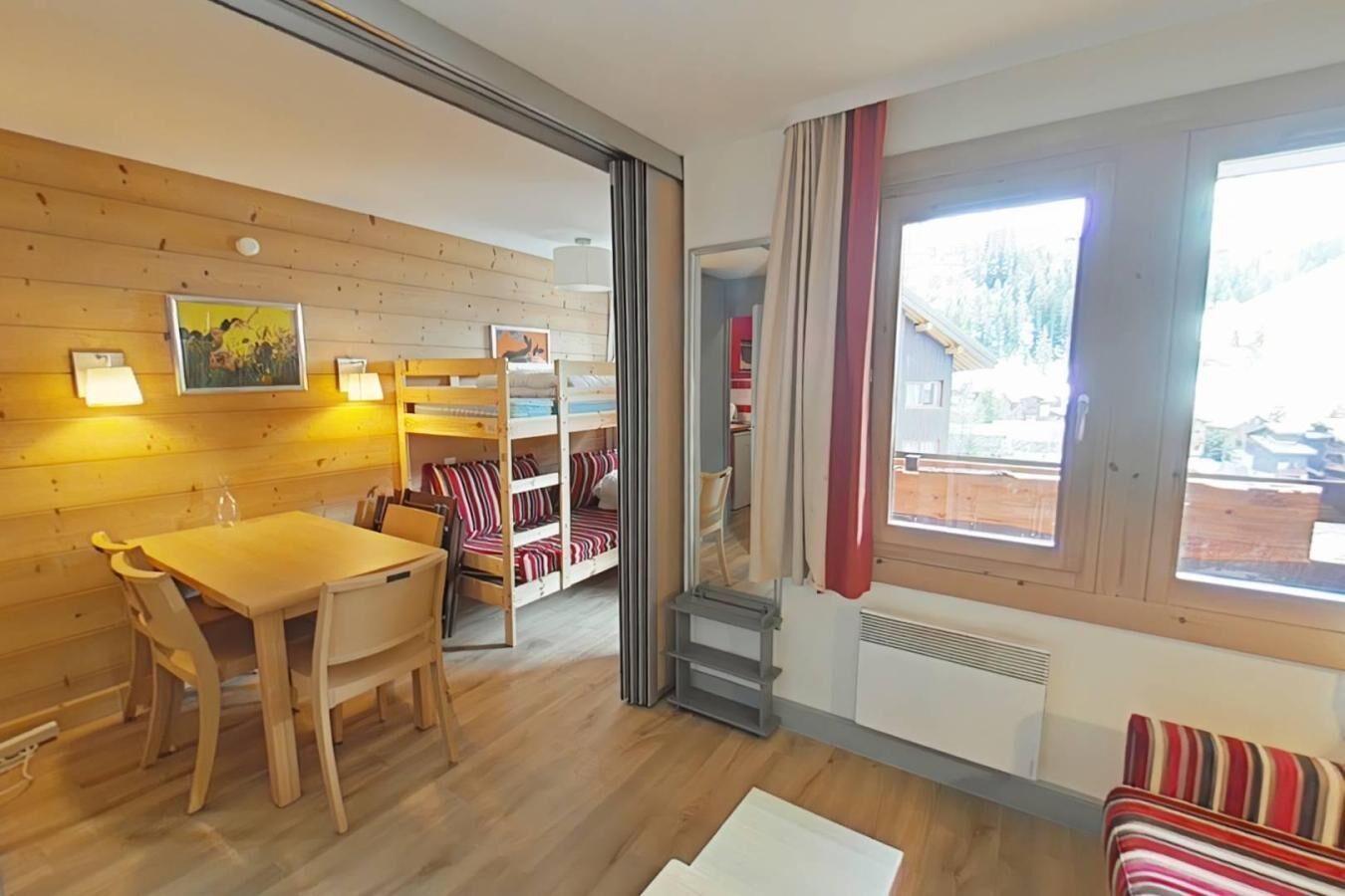 À 300m Des Pistes De Ski, 1er éTage, Piscine, Sauna, Balcon, Télévision, 23m², La Plagne - Rue du Télémétro