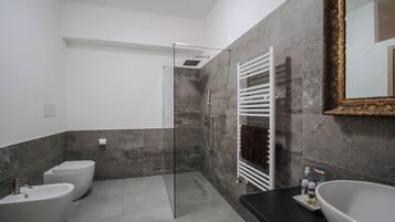 House | Bathroom | Hair dryer, bidet, towels, soap