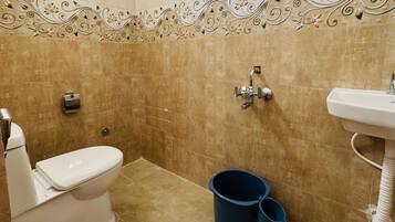 Ducha, artículos de higiene personal ecológicos, secador de pelo y bidé