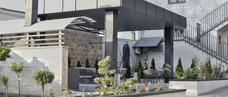 Enceinte de l’hébergement