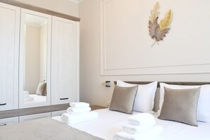 1 Schlafzimmer, Bügeleisen/Bügelbrett, Bettwäsche