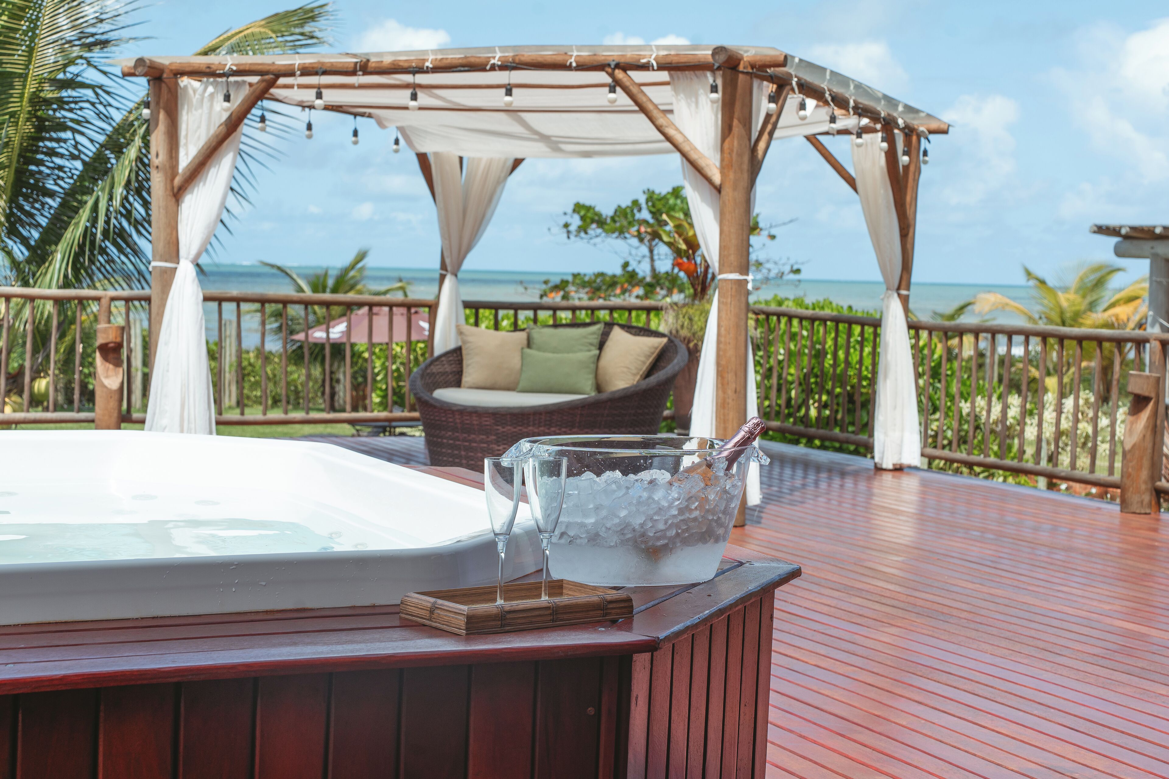 Chambre Premium, vue plage | Terrasse/Patio