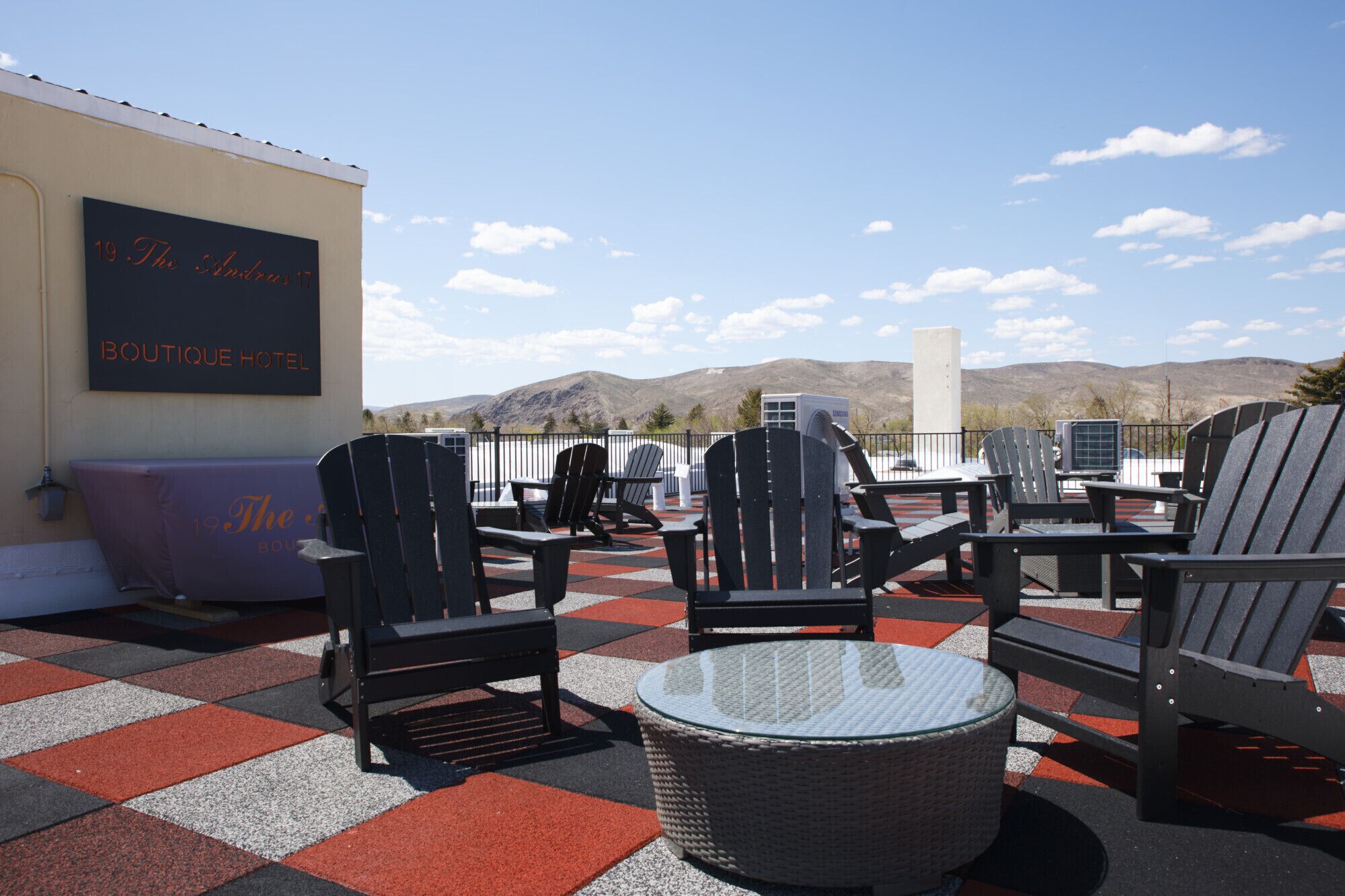 Rooftop terrace
