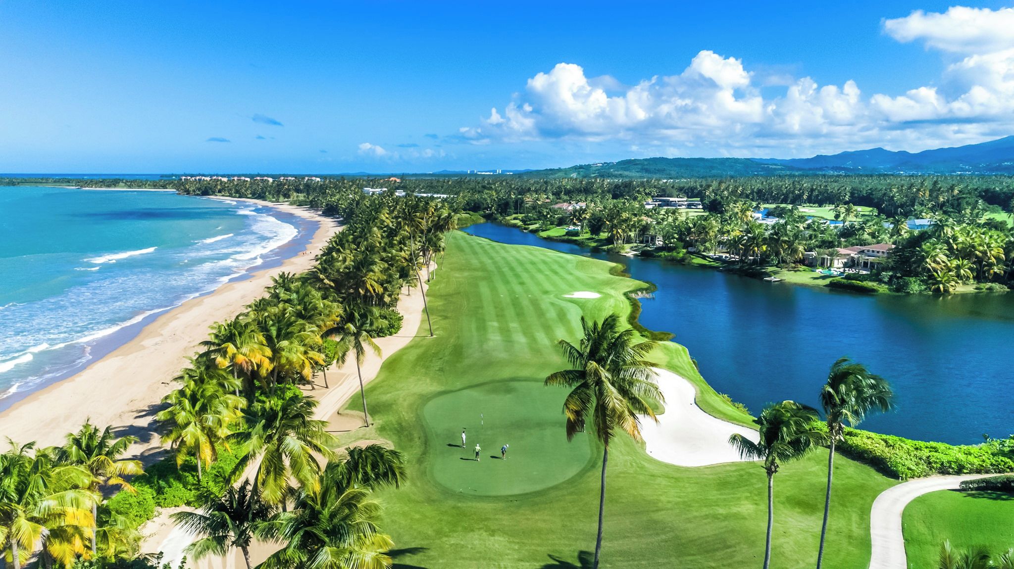 Golf at the Wyndham Grand Rio Mar, just a short drive from the property.