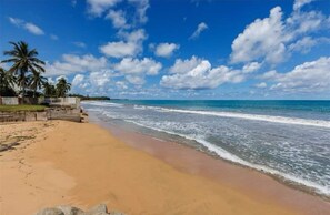 Na praia 