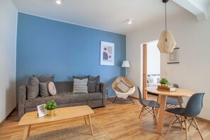 Junior Apartment | Living area | Flat-screen TV - Bright & sweet unit in middle Polanco (Mexico City)