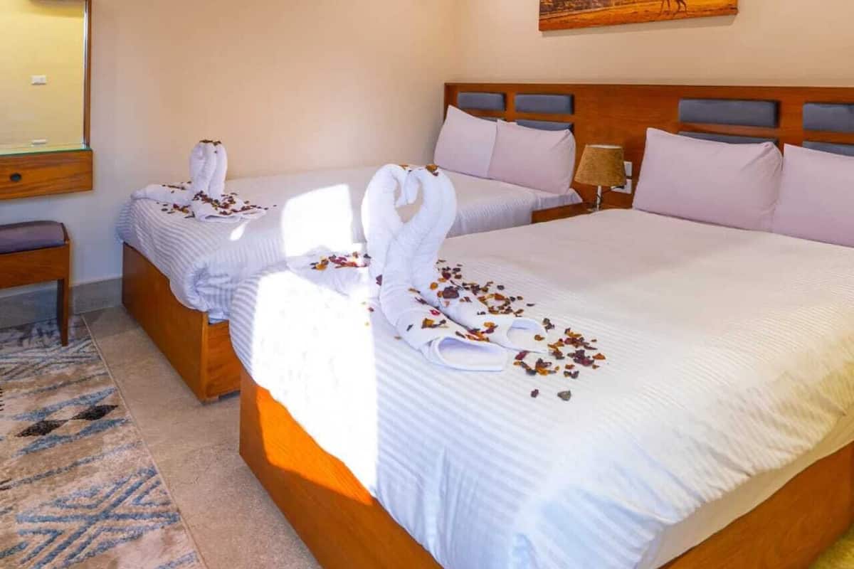 Double or Twin Room, Mountain View | 1 bedroom, blackout drapes, soundproofing, iron/ironing board