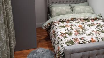 Kabin | 1 kamar tidur, setrika/meja setrika, Wi-Fi gratis, dan seprai linen