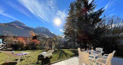 1er Ă©tage, terrasse, parking, 88mÂČ, Serre Chevalier