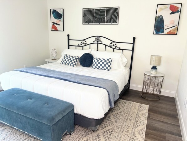 3 habitaciones, tabla de planchar con plancha y wifi gratis