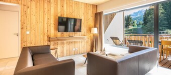 10m from ski slopes, tv, ski locker, 102m², Les 7 Laux