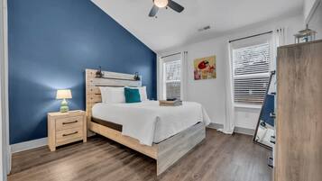 2 dormitorios, tabla de planchar con plancha, wifi y ropa de cama