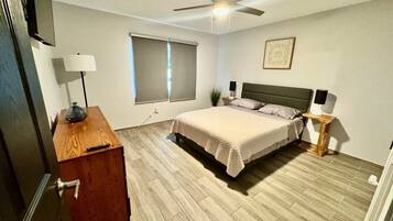 2 habitaciones, wifi gratis y ropa de cama