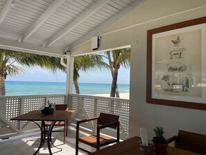 Daily buffet breakfast for a fee - Hotel Le Roy (St. Lawrence Gap)