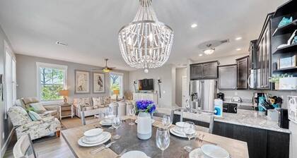 Beautiful beachfront home with private walkway to beach. BOAT PARKING