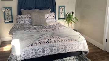 2 habitaciones, tabla de planchar con plancha y wifi gratis