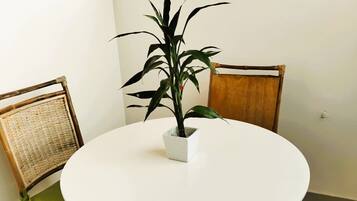 Deluxe Suite, 1 Queen Bed with Sofa bed, Hearing Accessible, City View | Terrace/patio