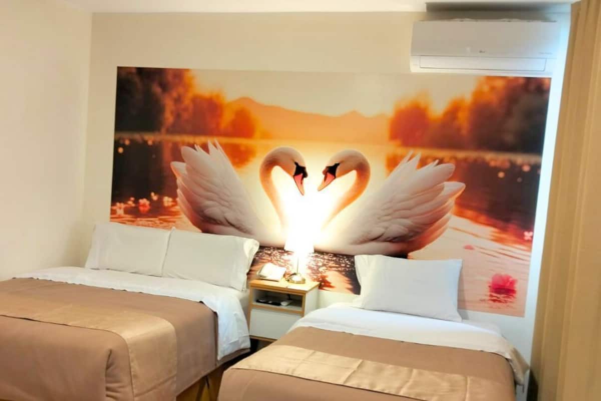 Suíte empresarial | 1 quarto, lençóis italianos Frette, roupas de cama premium