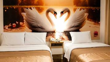 Frette Italian sheets, premium bedding, down duvets, pillow-top beds