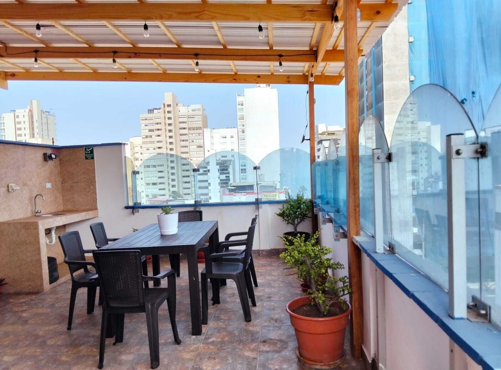 Terraza en la azotea