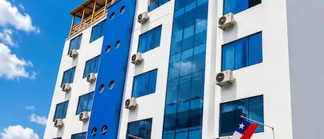 Fassade der Unterkunft