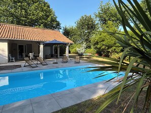 Piscina coperta, piscina all'aperto