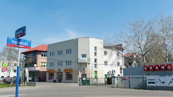 Fassade der Unterkunft
