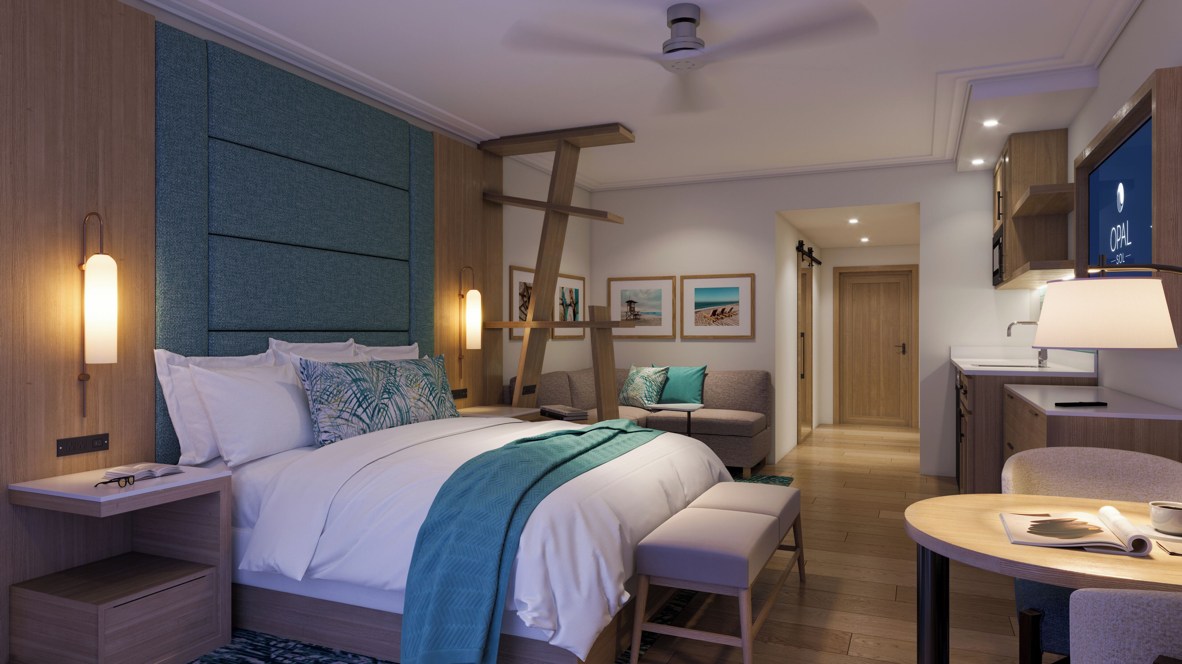 办公桌、熨斗/熨衣板、免费 WiFi、床单