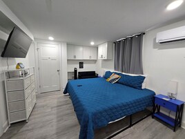 Apartamento empresarial | 1 quarto, roupas de cama antialérgicas, espaço de trabalho para notebook