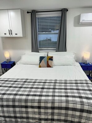 1 slaapkamer, hypoallergeen beddengoed, een laptopwerkplek