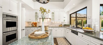 Luxury 5-bedroom OC estate with US Open surface tennis court near Disneyland