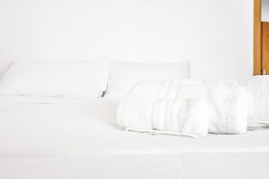 2 slaapkamers, een strijkplank/strijkijzer, wifi, beddengoed