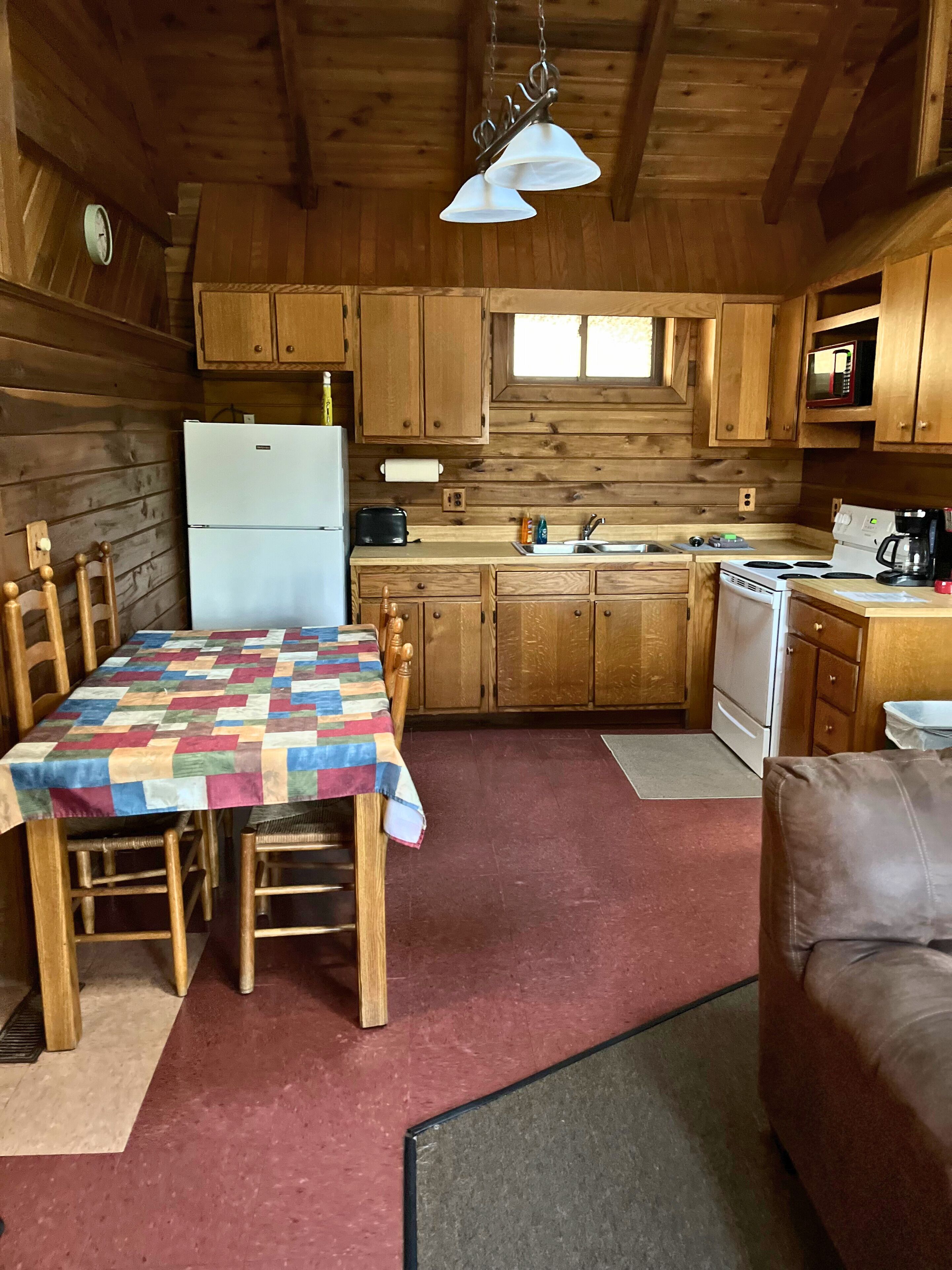 Microwave, oven, stovetop, paper towels