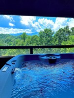 Family Cabin, Mountain View | Terrace/patio