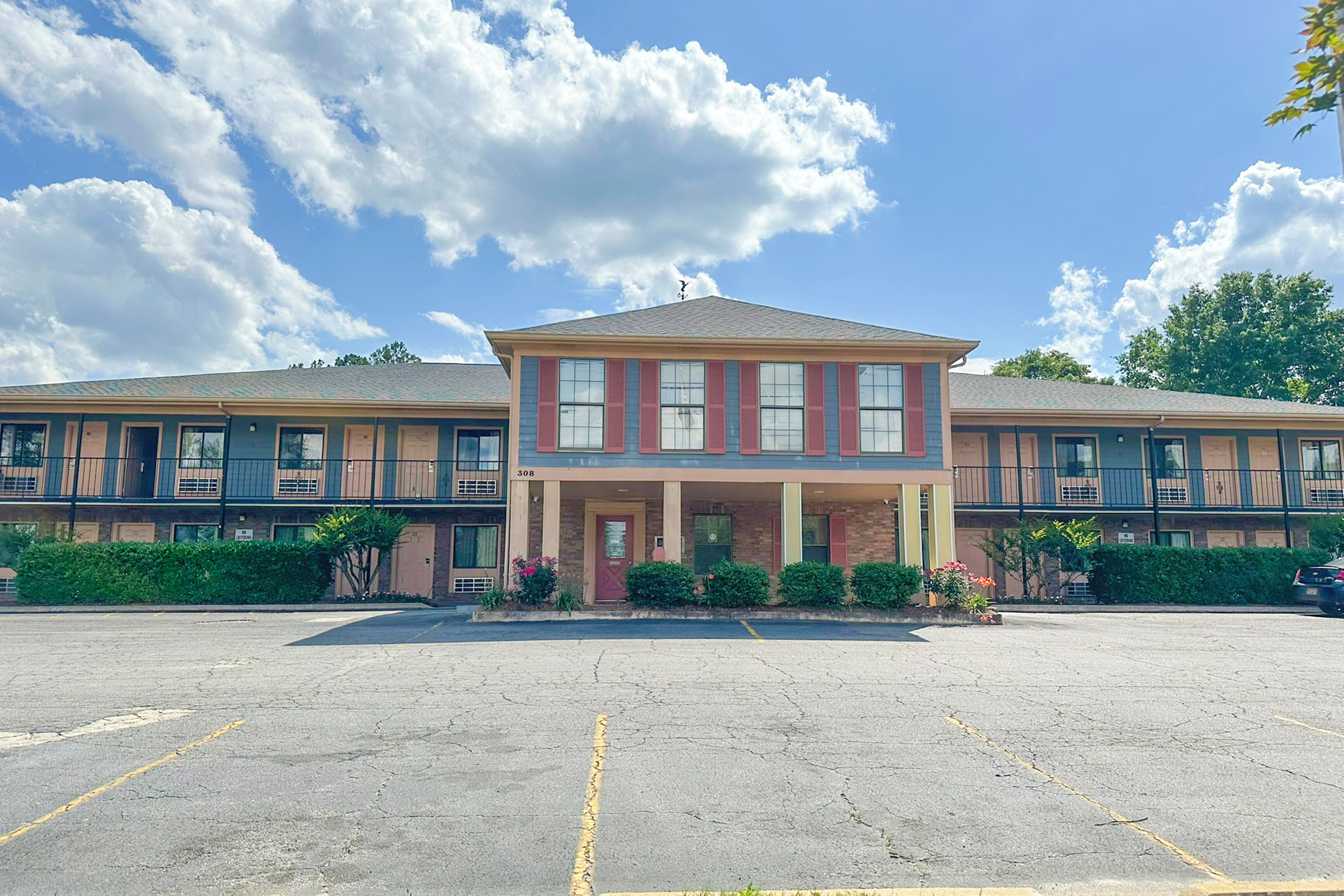 Façade de l’hébergement 