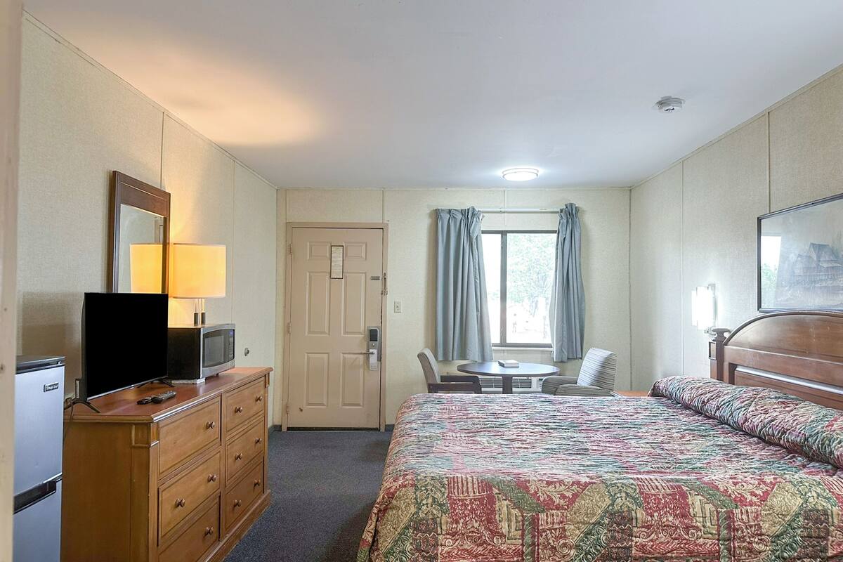 Minibar, desk, iron/ironing board (on request), free WiFi
